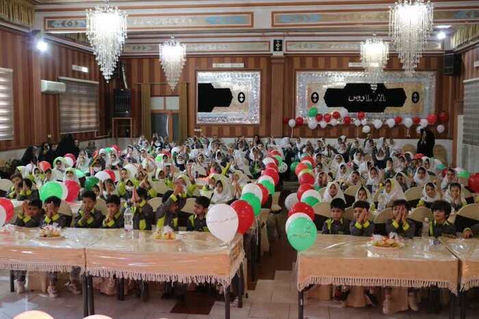زنگ حمایت از مردم فلسطین در مدارس قزوین نواخته شد