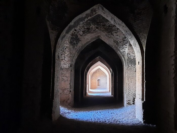 کاروانسرای "عباسآباد" تایباد، اثری تاریخی که با ثبت جهانی احیا شد