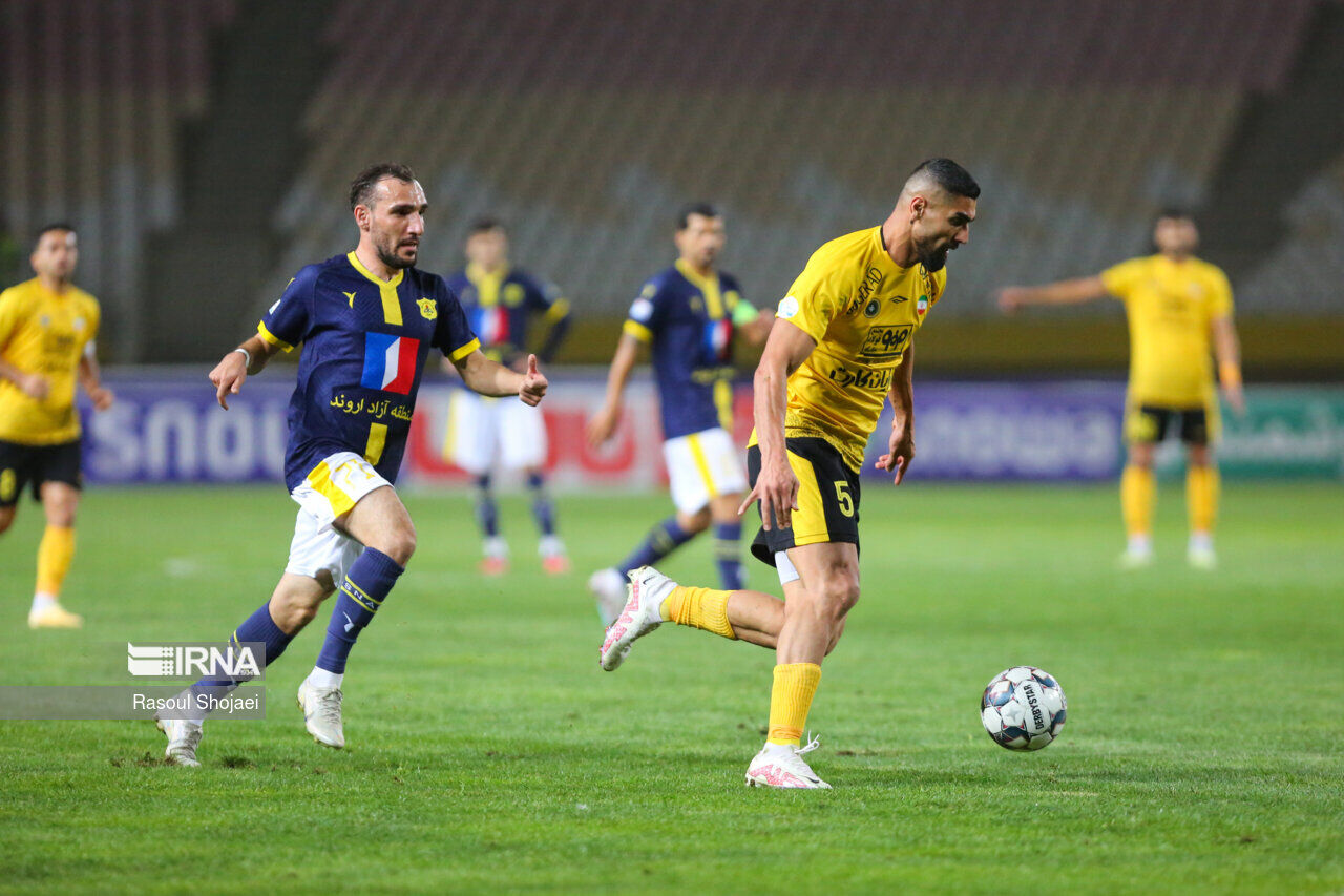 IRNA English - Sepahan defeats Sanat Naft Abadan 4-1 in Iran Pro