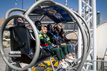 Working children recreation in Iran's Children's Day