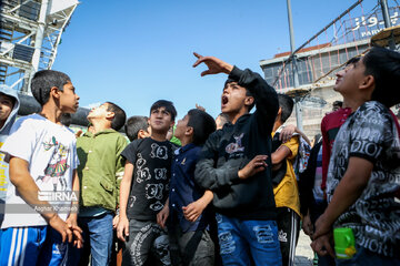 Working children recreation in Iran's Children's Day