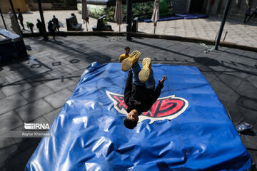 Working children recreation in Iran's Children's Day