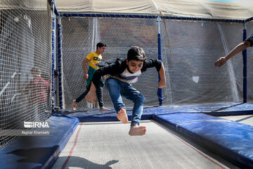 Working children recreation in Iran's Children's Day