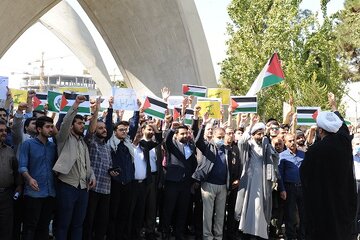 تجمع دانشگاهیان ایران در حمایت از عملیات غرورآفرین مقاومت فلسطین