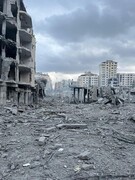 Израильские налеты на район "Рималь" в Газе