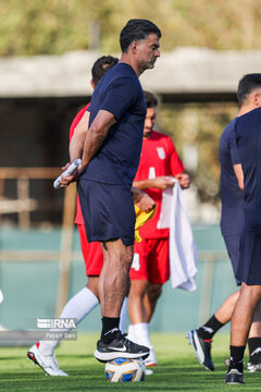 Training session of Team Melli before Jordan Tournament