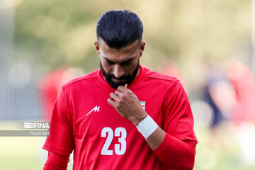Training session of Team Melli before Jordan Tournament
