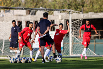 Training session of Team Melli before Jordan Tournament