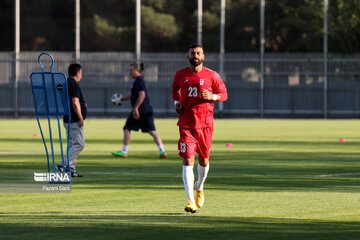 Training session of Team Melli before Jordan Tournament
