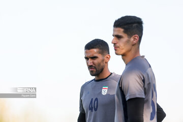 Training session of Team Melli before Jordan Tournament
