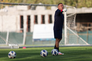 Training session of Team Melli before Jordan Tournament