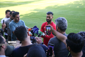 Training session of Team Melli before Jordan Tournament