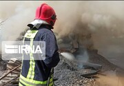 انفجار مرکز عرضه سیلندر گاز در  کرج حادثه آفرید + فیلم