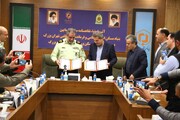 بنیاد مسکن  و فرماندهی انتظامی تهران بزرگ تفاهم‌نامه همکاری‌ امضا کردند