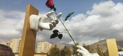اثر حجمی دست مهر به یاد سردار دل‌ها در تهران رونمایی شد
