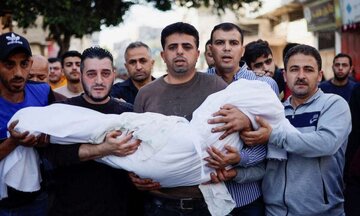 آمار شهدای غزه به ۹۵۰ نفر رسید/ شهادت برادر فرمانده گردان های القسام