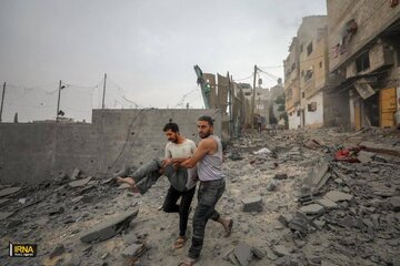 Crímenes cometidos por el régimen sionista contra civiles en la Franja de Gaza