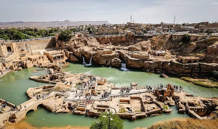 سازههای آبی شوشتر؛ نبوغ معماری دو هزارساله