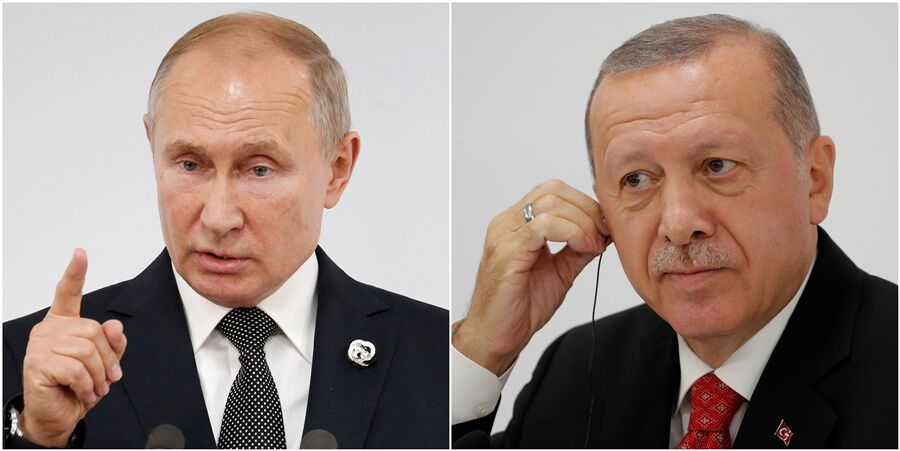 Putin ve Erdoğan İsrail-Filistin Barış Sürecine Yardım Etmeye Hazır Olduklarını Açıkladı