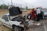 برخورد مرگبار ۲ خودروی سواری در بهشهر سه کشته برجا گذاشت