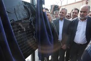 نیروگاه ۲۵ مگاواتی سنگ آهن مرکزی ایران- بافق با حضور وزیر تعاون افتتاح شد+فیلم