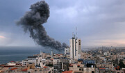 تداوم حملات هوایی رژیم اسرائیل به غزه/ جنگ روانی صهیونیستها + فیلم