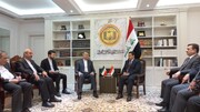 Emir Abdullahiyan, Irak Ulusal Güvenlik Danışmanı ile görüştü
