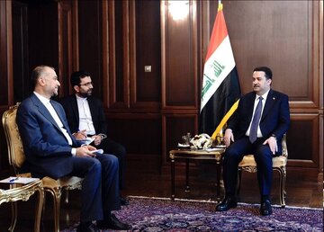 Le chef de la diplomatie iranienne rencontre le Premier ministre irakien