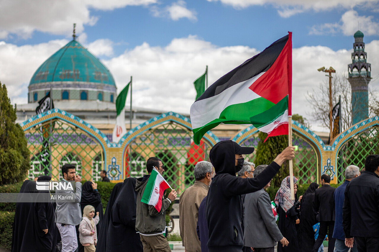 غدا الجمعة.. مسيرات داعمة للشعب الفلسطيني في العديد من مدن ايران