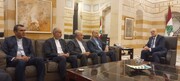 امير عبداللهيان يلتقي رئيس الوزراء اللبناني في بيروت