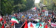 راهپیمایی محکومیت جنایت‌های رژیم اسرائیل در آذربایجان شرقی برگزار شد