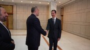 Amir Abdollahian rencontre Bachar al-Assad à Damas