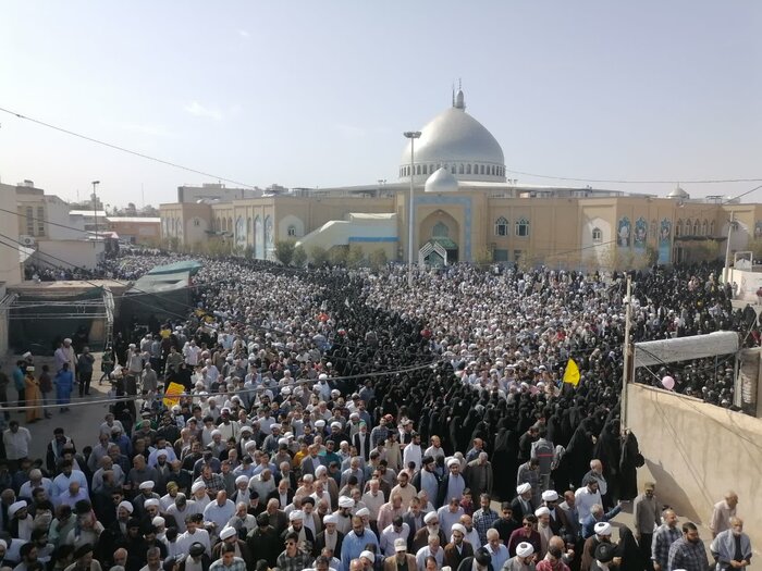 انزجار مردم قم از جنایات وحشیانه صهیونیستها