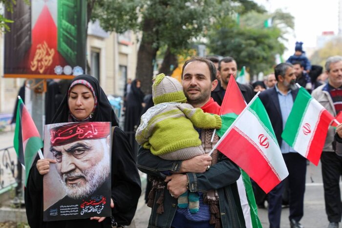 ایران یکپارچه فلسطین شد/ حمایت قاطع مردم از جبهه مقاومت