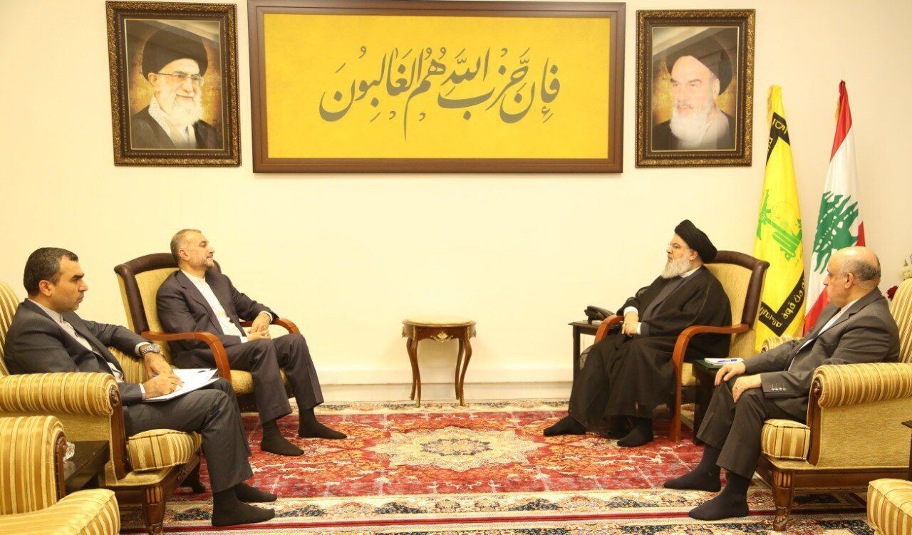 AmirAbdollahian et Sayed Nasrallah se rencontrent à Beyrouth