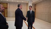 Amir Abdolahian y al-Asad se reúnen en Damasco