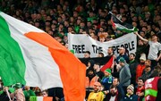 ادامه حمایت‌ از فلسطینی‌ها در مستطیل سبز/ این‌بار ایرلندی‌ها حامی حق شدند