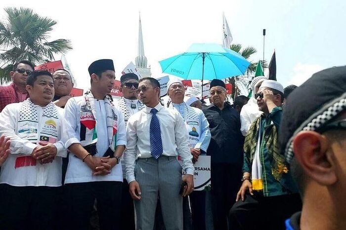 خروش آسیا درحمایت از فلسطین؛ تظاهرات به رهبری سیاستمداران بزرگ