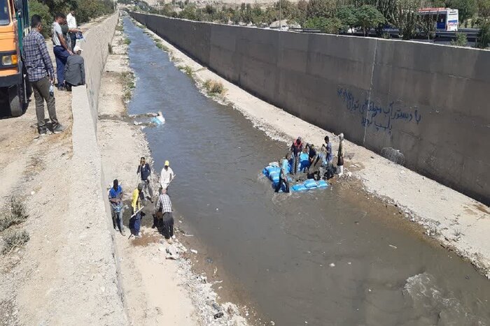 جلوگیری از بهره‌برداری غیرمجاز آب از رودخانه سرخه حصار