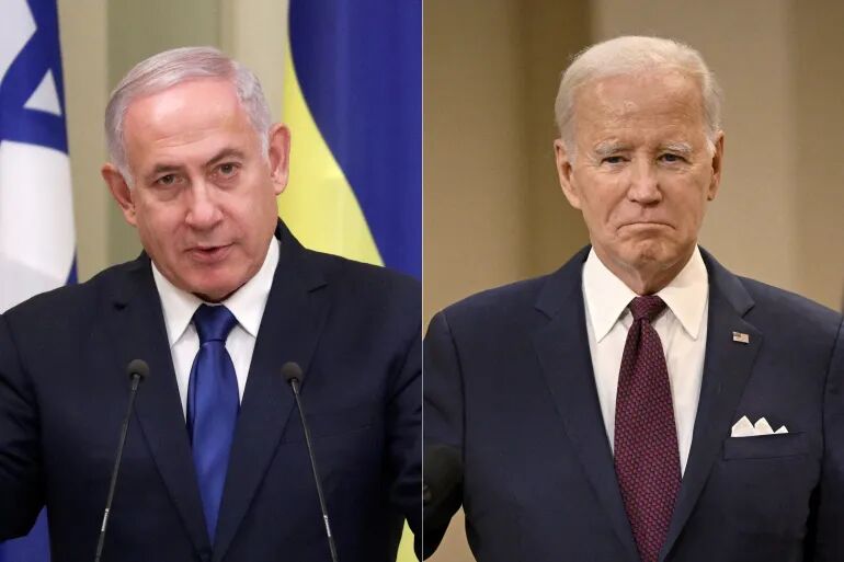 بایدن با دعوت  نتانیاهو به سرزمین های اشغالی می رود