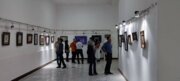نمایشگاه "ساحت سطر" در بوشهر گشایش یافت