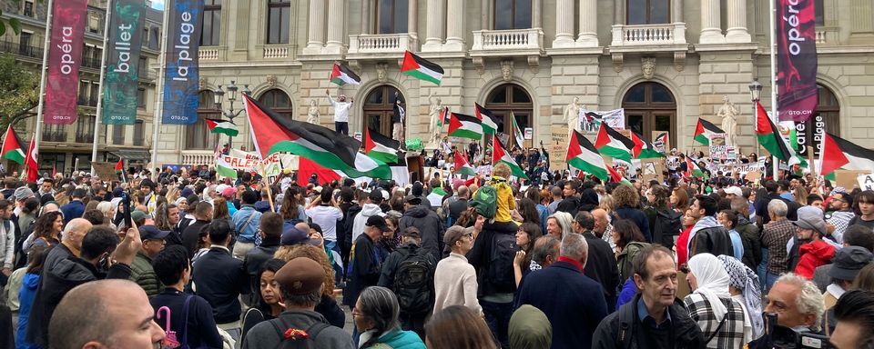 Suisse : 6500 manifestants ont scandé « Israël terroriste » dans les rues de Genève et Berne