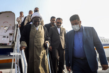 Sheikh  Zakzaky welcomed in Iran's Mashhad