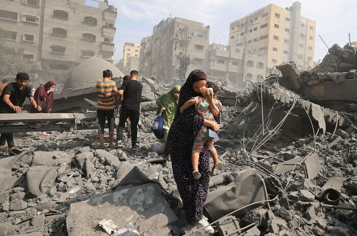 فریاد انزجار از میدان انقلاب تا نوار غزه