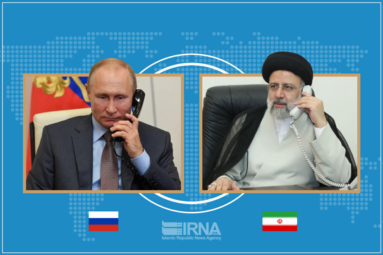 Raisi y Putin consultan sobre los últimos acontecimientos en Gaza y Cáucaso