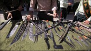 ۱۸۴ نفر از حاملان سلاح سرد در اسلامشهر دستگیر شدند