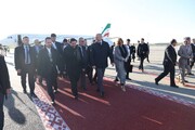 النائب الأول لرئيس الجمهورية يصل إلى بيلاروسيا