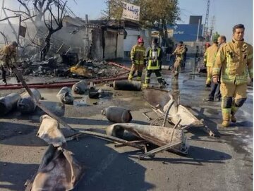 پلیس تعداد مصدومان حادثه انفجار گاز در کرج را سه نفر اعلام کرد