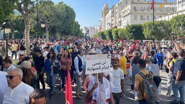 Manifetations pro-Palestine en Tunisie