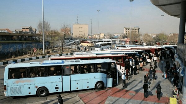 ساعت حرکت اتوبوس کرمانشاه تهران